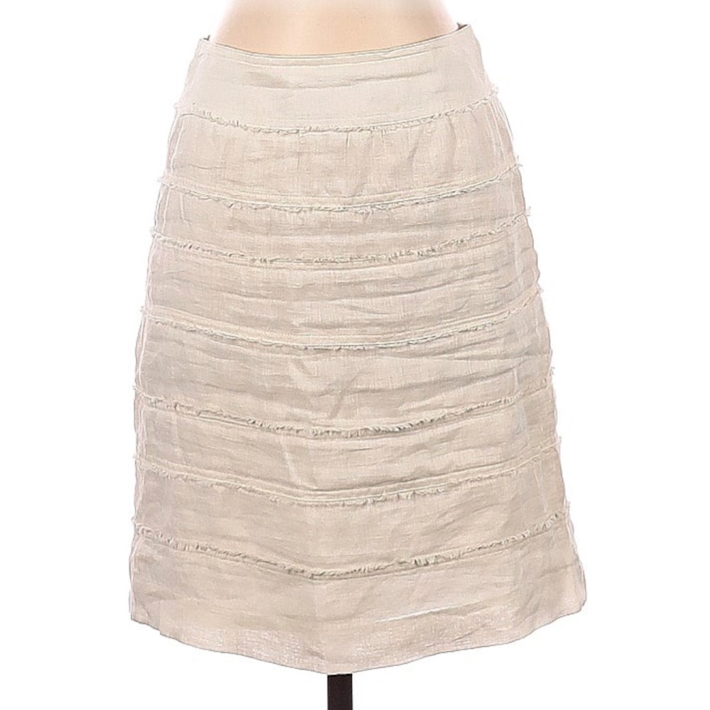 100 linen skirt. Talbots linen skirt.